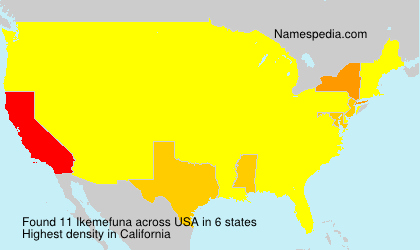Surname Ikemefuna in USA Surname Ikemefuna in USA