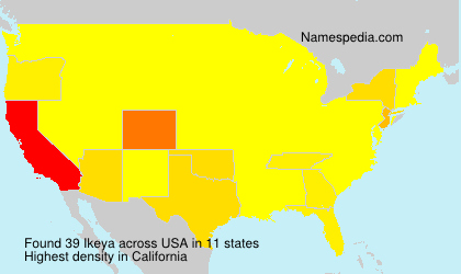 Surname Ikeya in USA Surname Ikeya in USA