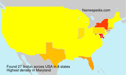 Surname Ikotun in USA Surname Ikotun in USA