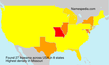 Surname Ikpeama in USA Surname Ikpeama in USA