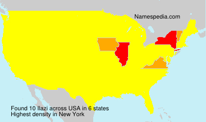 Surname Ilazi in USA