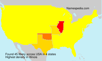 Surname Ilbery in USA Surname Ilbery in USA