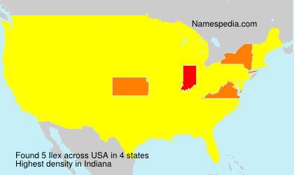 Surname Ilex in USA Surname Ilex in USA
