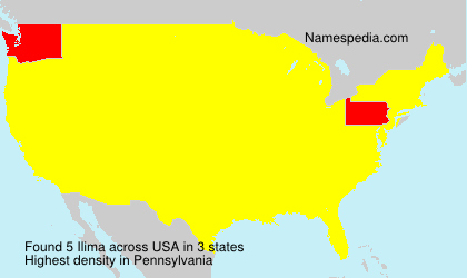 Surname Ilima in USA Surname Ilima in USA