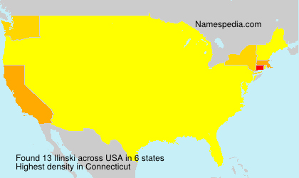 Surname Ilinski in USA Surname Ilinski in USA