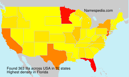 Surname Illa in USA Surname Illa in USA