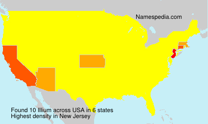 Surname Illium in USA Surname Illium in USA