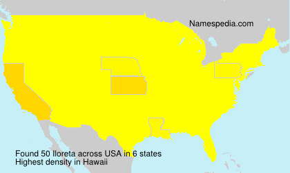Surname Iloreta in USA Surname Iloreta in USA