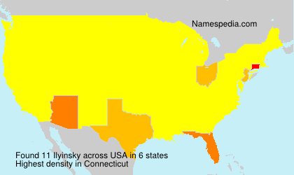 Surname Ilyinsky in USA Surname Ilyinsky in USA