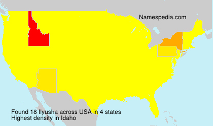 Surname Ilyusha in USA Surname Ilyusha in USA