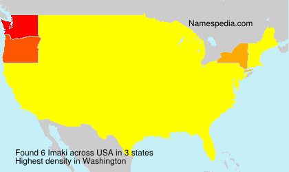 Surname Imaki in USA Surname Imaki in USA
