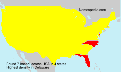 Surname Imandi in USA Surname Imandi in USA