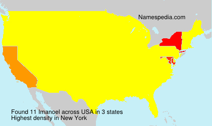 Surname Imanoel in USA Surname Imanoel in USA