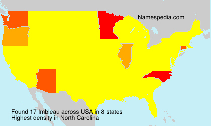 Surname Imbleau in USA Surname Imbleau in USA