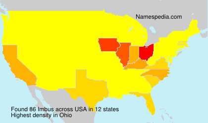Surname Imbus in USA Surname Imbus in USA