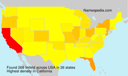 Surname Imfeld in USA Surname Imfeld in USA