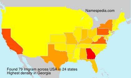 Surname Imgram in USA Surname Imgram in USA