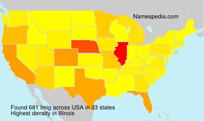 Surname Imig in USA Surname Imig in USA