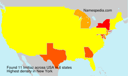 Surname Imitiaz in USA Surname Imitiaz in USA