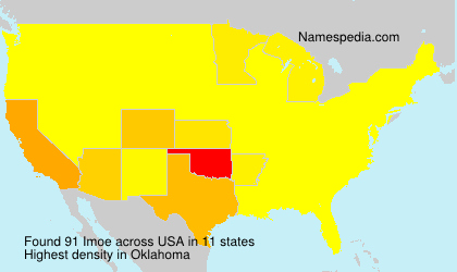 Surname Imoe in USA Surname Imoe in USA