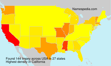 Surname Impey in USA Surname Impey in USA