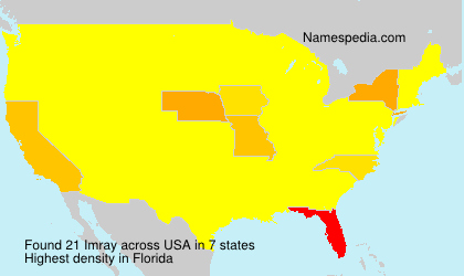 Surname Imray in USA Surname Imray in USA