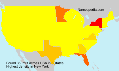Surname Imrit in USA Surname Imrit in USA