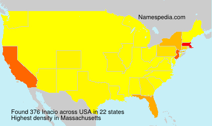 Surname Inacio in USA Surname Inacio in USA
