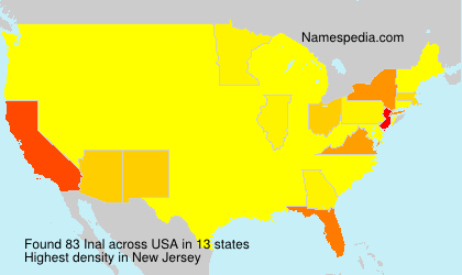 Surname Inal in USA Surname Inal in USA