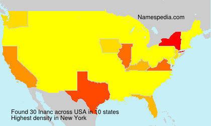 Surname Inanc in USA Surname Inanc in USA