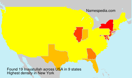 Surname Inayatullah in USA Surname Inayatullah in USA