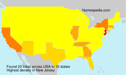 Surname Inbal in USA Surname Inbal in USA