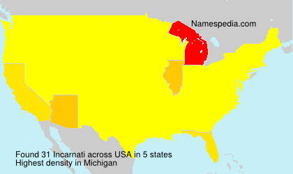 Surname Incarnati in USA Surname Incarnati in USA