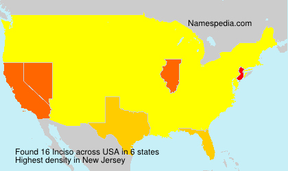 Surname Inciso in USA Surname Inciso in USA
