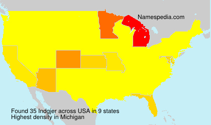 Surname Indgjer in USA Surname Indgjer in USA