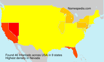 Surname Infantado in USA Surname Infantado in USA