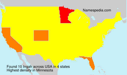 Surname Ingah in USA Surname Ingah in USA