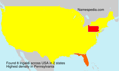 Surname Ingaldi in USA Surname Ingaldi in USA