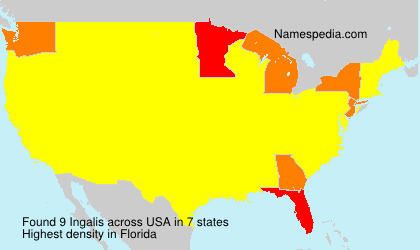 Surname Ingalis in USA Surname Ingalis in USA