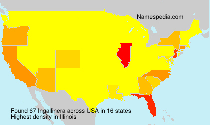 Surname Ingallinera in USA Surname Ingallinera in USA
