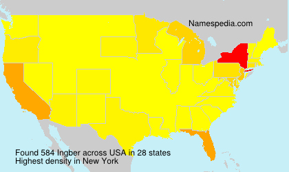 Surname Ingber in USA Surname Ingber in USA