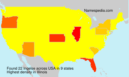 Surname Ingelse in USA Surname Ingelse in USA