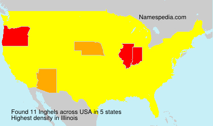 Surname Inghels in USA Surname Inghels in USA