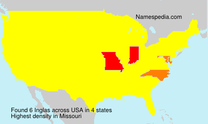 Surname Inglas in USA Surname Inglas in USA