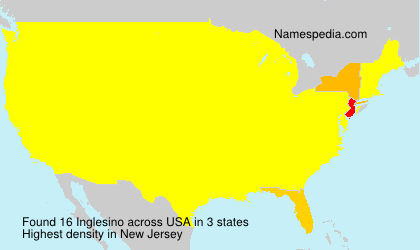Surname Inglesino in USA Surname Inglesino in USA
