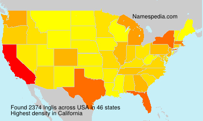 Surname Inglis in USA Surname Inglis in USA