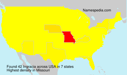 Surname Ingracia in USA Surname Ingracia in USA