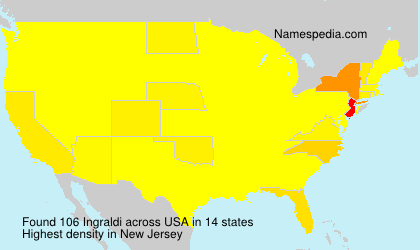 Surname Ingraldi in USA Surname Ingraldi in USA