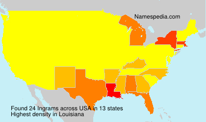 Surname Ingrams in USA Surname Ingrams in USA