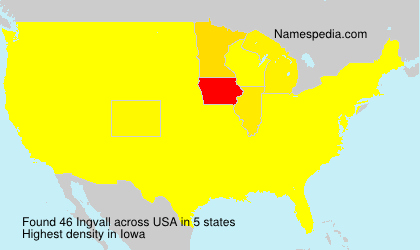 Surname Ingvall in USA Surname Ingvall in USA